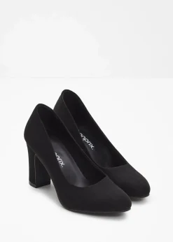bonprix Pumps^Pumps mit Blockabsatz schwarz
