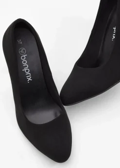 bonprix Pumps^Pumps mit Blockabsatz schwarz