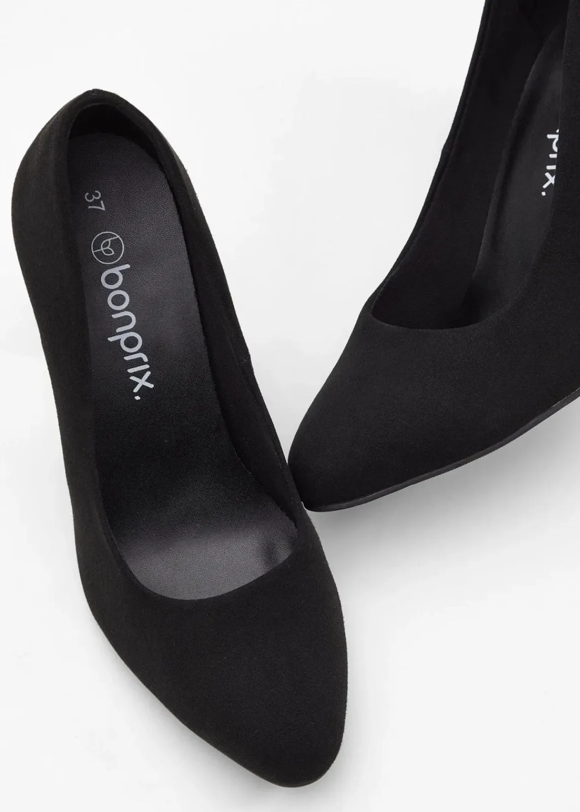 bonprix Pumps^Pumps mit Blockabsatz schwarz