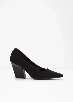 bonprix Pumps^Pumps mit Blockabsatz schwarz