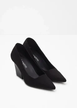 bonprix Pumps^Pumps mit Blockabsatz schwarz
