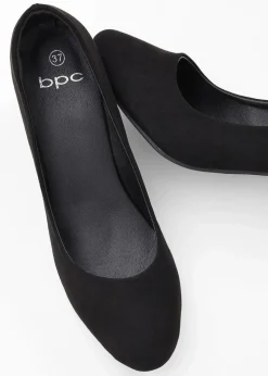 bonprix Pumps|Schuhe & Accessoires In Spezialgrößen·Schuhe In Übergröße^Pumps mit schmalem Absatz schwarz