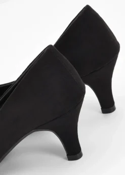 bonprix Pumps|Schuhe & Accessoires In Spezialgrößen·Schuhe In Übergröße^Pumps mit schmalem Absatz schwarz