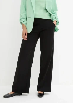 bonprix Bekleidung·Kleider|Hosen^Punto di Roma Hose mit Bequembund schwarz
