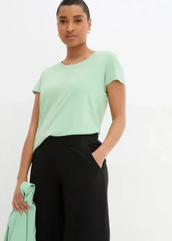 bonprix Bekleidung·Kleider|Hosen^Punto di Roma Hose mit Bequembund schwarz