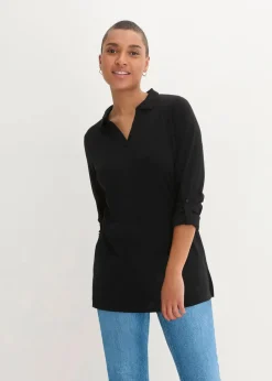 bonprix Shirts & Tops^Punto di Roma Polo-Longshirt schwarz