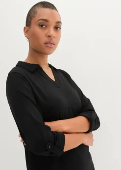 bonprix Shirts & Tops^Punto di Roma Polo-Longshirt schwarz