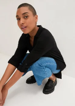 bonprix Shirts & Tops^Punto di Roma Polo-Longshirt schwarz