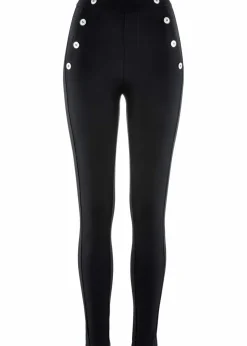 bonprix Bekleidung·Kleider|Nachhaltigere Materialien^Punto Di Roma-Leggings schwarz