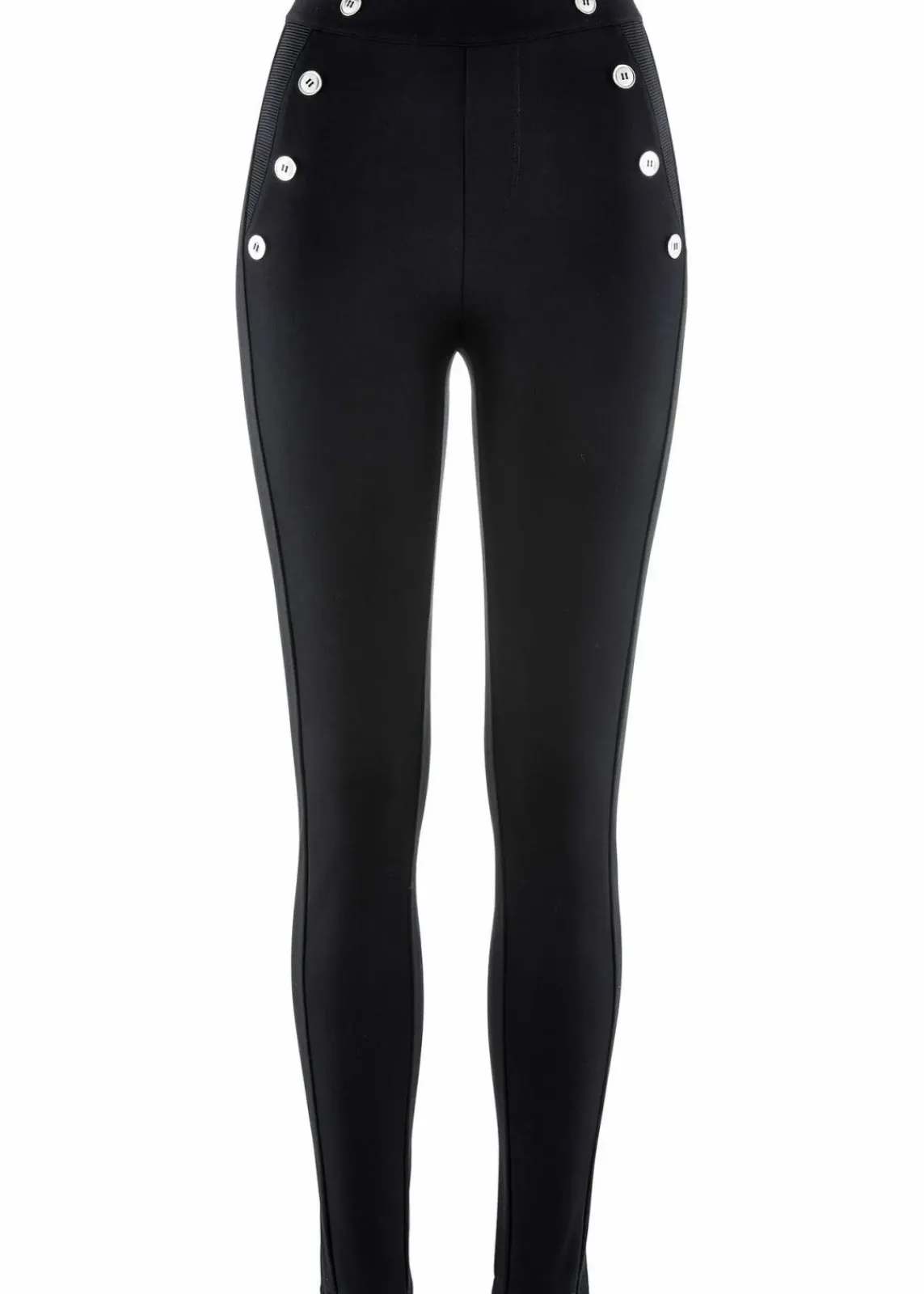 bonprix Bekleidung·Kleider|Nachhaltigere Materialien^Punto Di Roma-Leggings schwarz