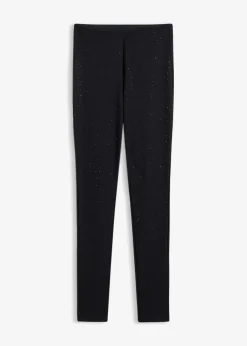 bonprix Bekleidung·Kleider|Hosen^Punto-Leggings schwarz