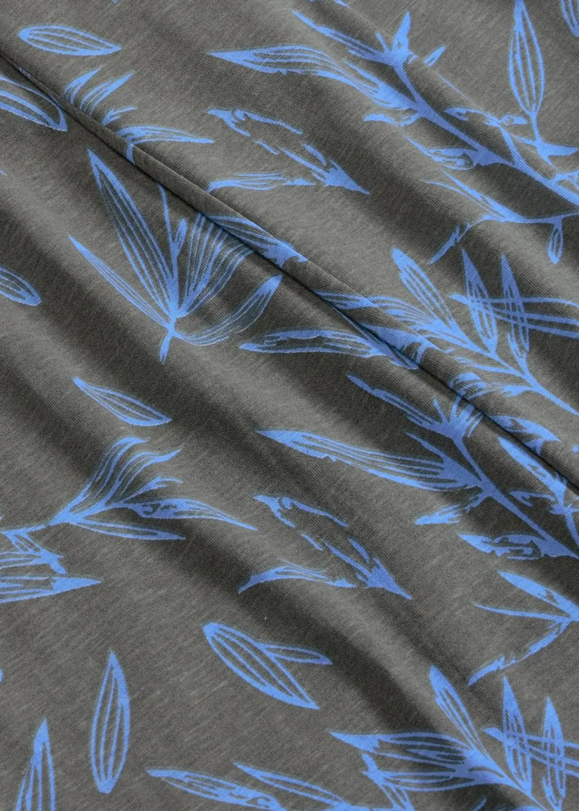 bonprix Wäsche·Nachtwäsche|Nachtwäsche^Pyjama (3-tlg.Set) aus reiner Baumwolle mittelblau/granitgrau bedruckt
