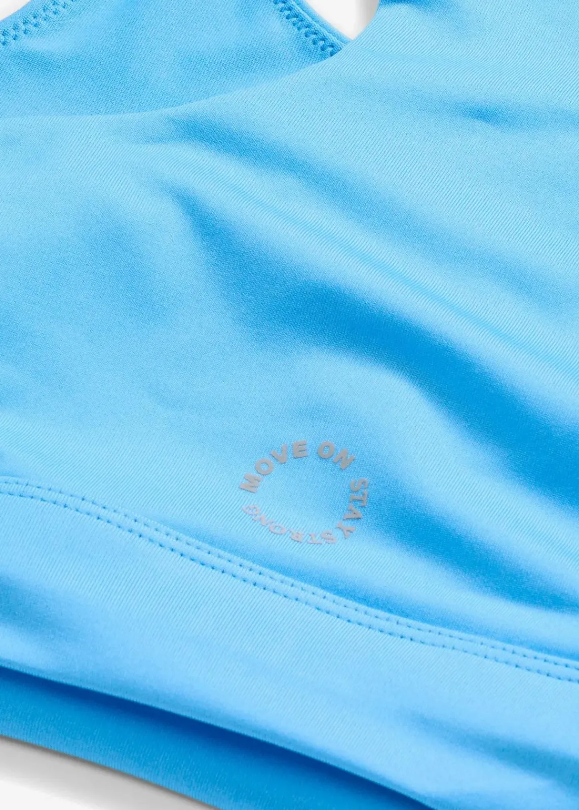 bonprix Nachhaltigere Materialien|Bhs^Racerback Sport-BH mit leichtem Halt brilliantblau