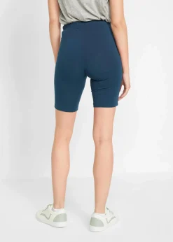 bonprix Hosen|Basics^Radlerhose (2er Pack) dunkelblau+schwarz