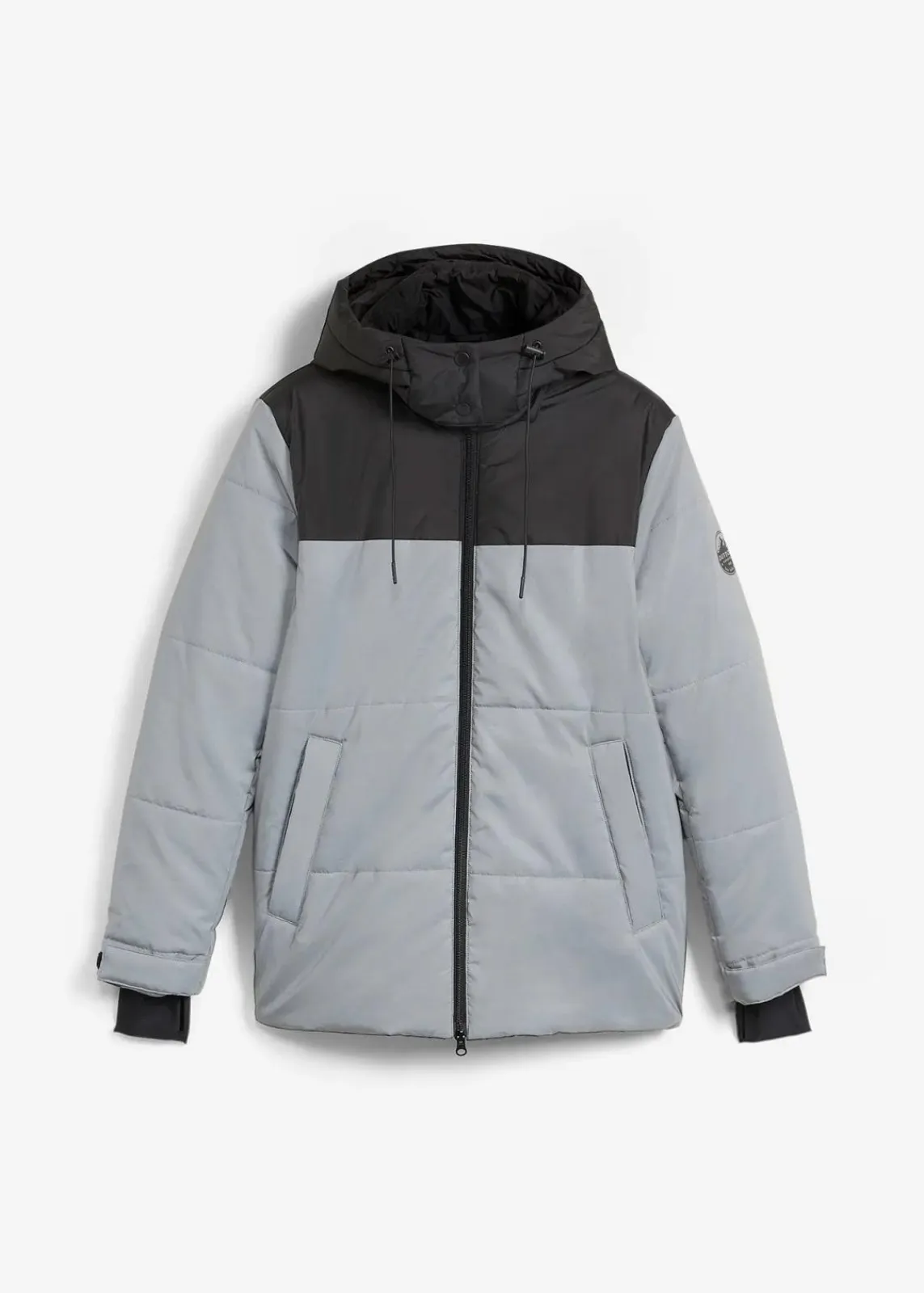bonprix Bekleidung·Hosen|Jacken & Mäntel^reflektierende, gesteppte Funktions-Jacke silber
