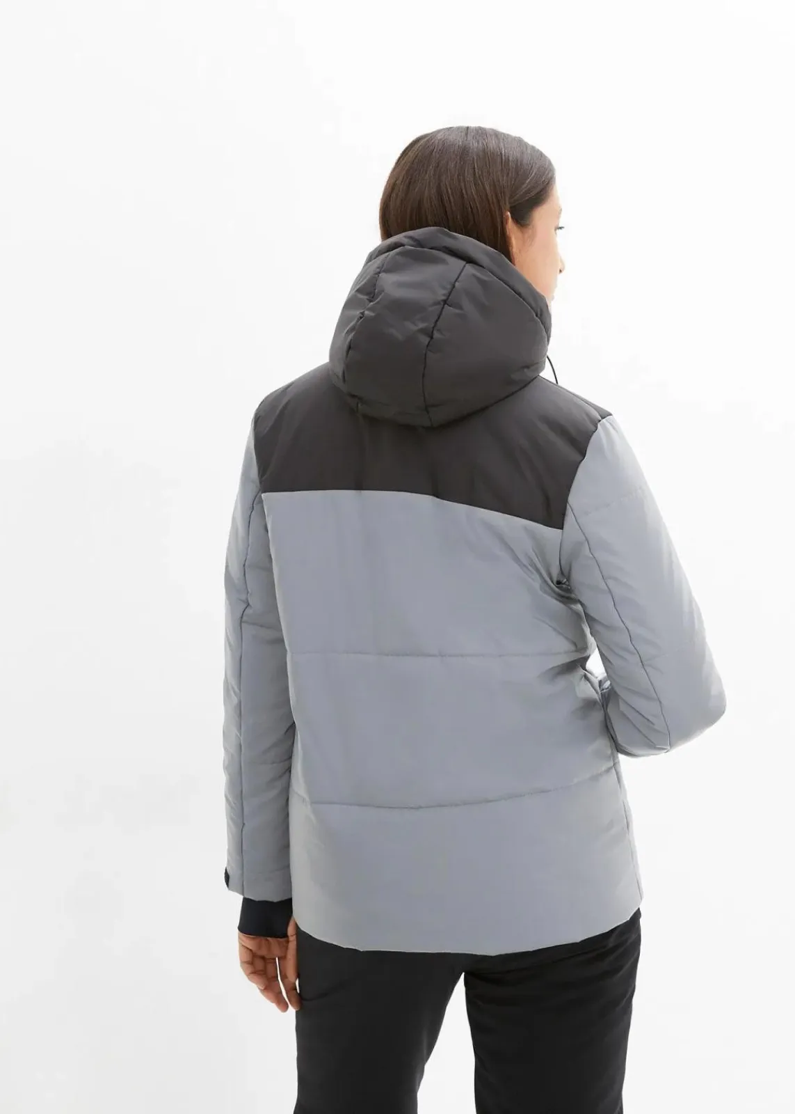 bonprix Bekleidung·Hosen|Jacken & Mäntel^reflektierende, gesteppte Funktions-Jacke silber