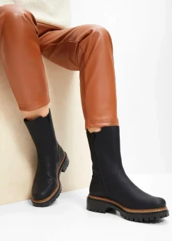 Rieker High Heels|Komfortschuhe^Chelsea-Boots schwarz