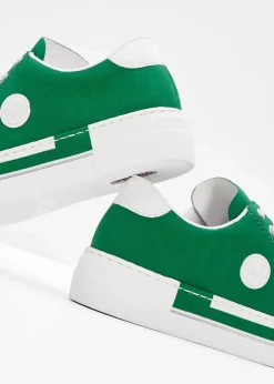Rieker High Heels|Komfortschuhe^Komfort-Plateau-Sneaker mit leichter Sohle smaragd