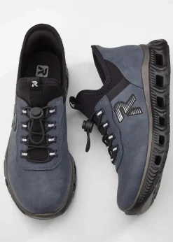 Rieker High Heels|Komfortschuhe^Komfort-Slip-In-Sneaker mit gepolsterter Innensohle dunkelblau