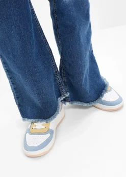 Rieker High Heels|Komfortschuhe^Komfort-Sneaker mit gepolsterter Innensohle weiß/bunt