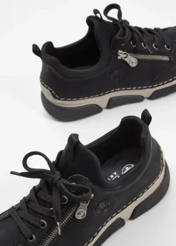 Rieker Sneaker|Komfortschuhe^Komfort-Sneaker mit gepolsterter Innensohle schwarz
