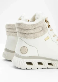 Rieker High Heels|Komfortschuhe^Schnür Boot mit Tex-Membran wollweiß