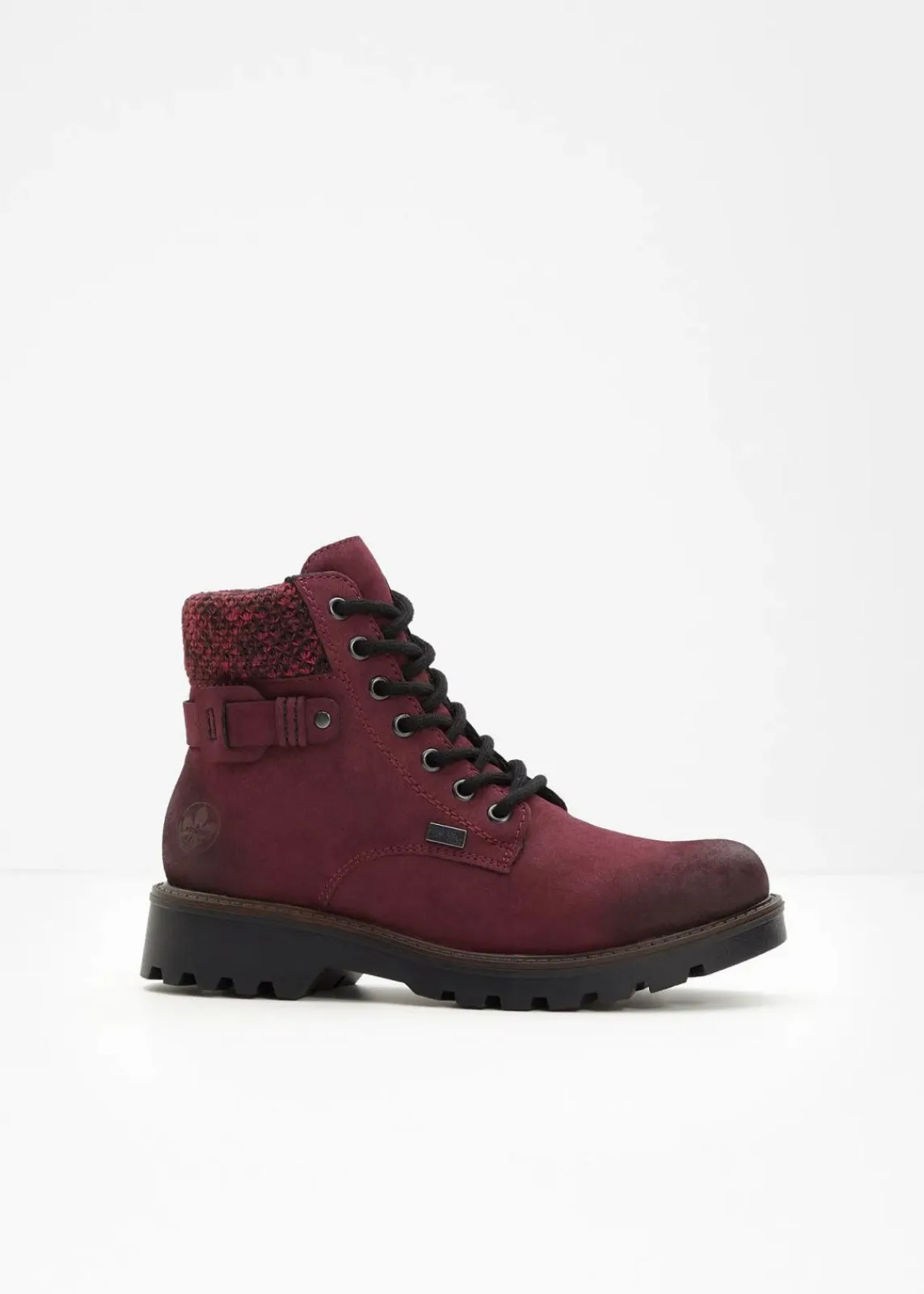 Rieker High Heels|Komfortschuhe^Schnür Boot mit Tex-Membran rot