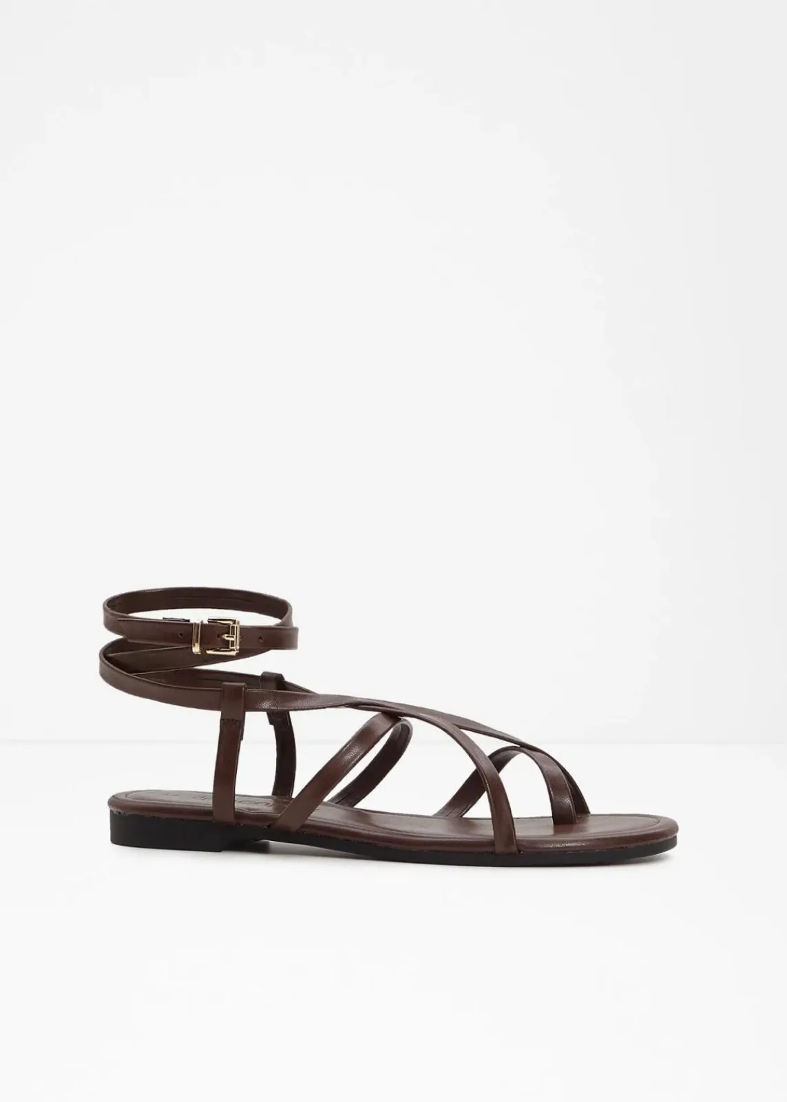 bonprix Sommerschuhe^Riemchensandalen dunkelbraun