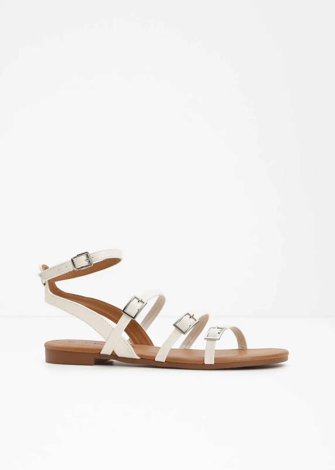 bonprix Strandmode|Sommerschuhe^Riemchensandalen cremeweiß