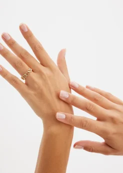 bonprix Schmuck|Schuhe & Accessoires In Spezialgrößen·Schmuck^Ring goldfarben