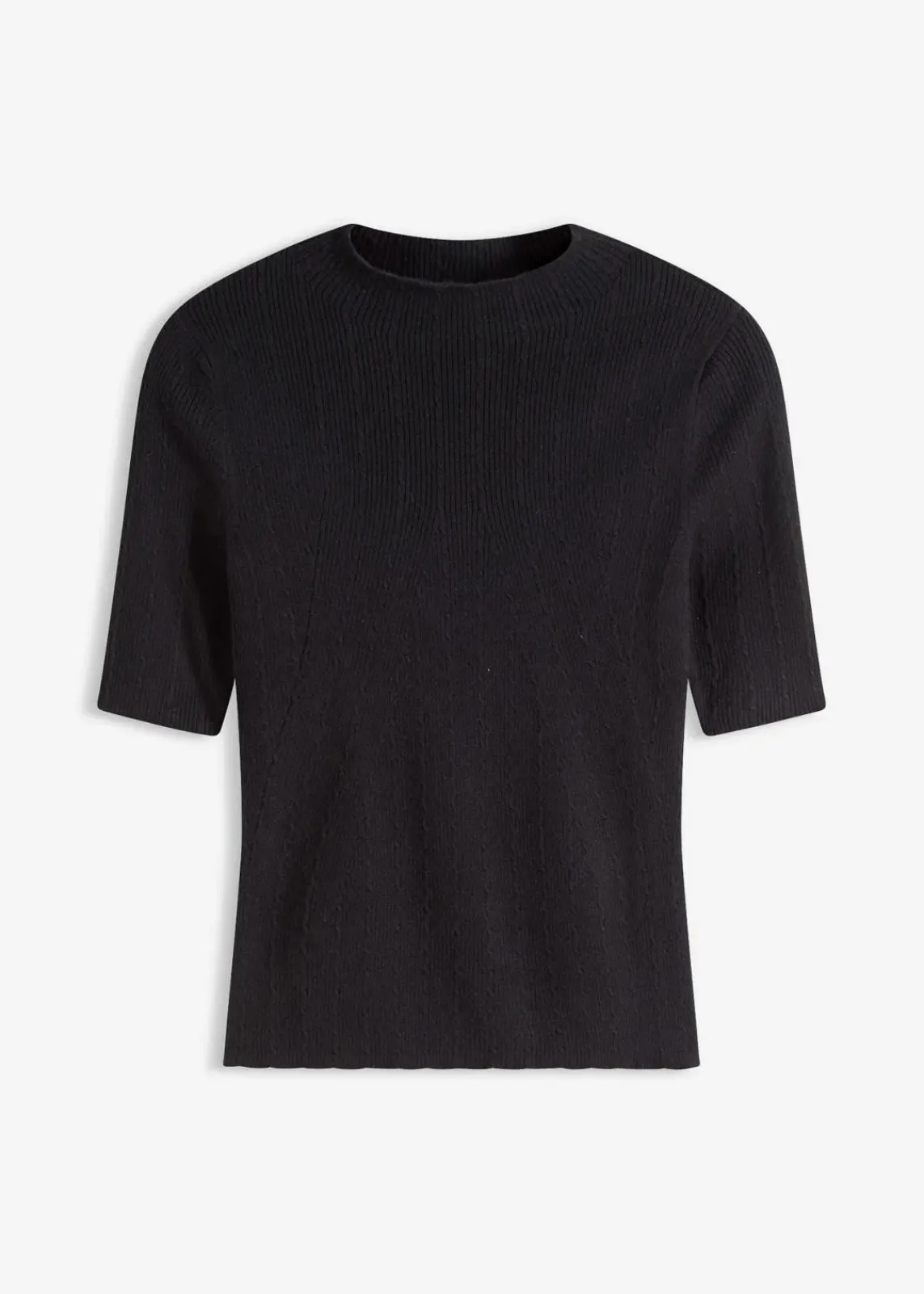 bonprix Bekleidung·Umstandsmode|Bekleidung·Jeans^Ripp-Pullover schwarz