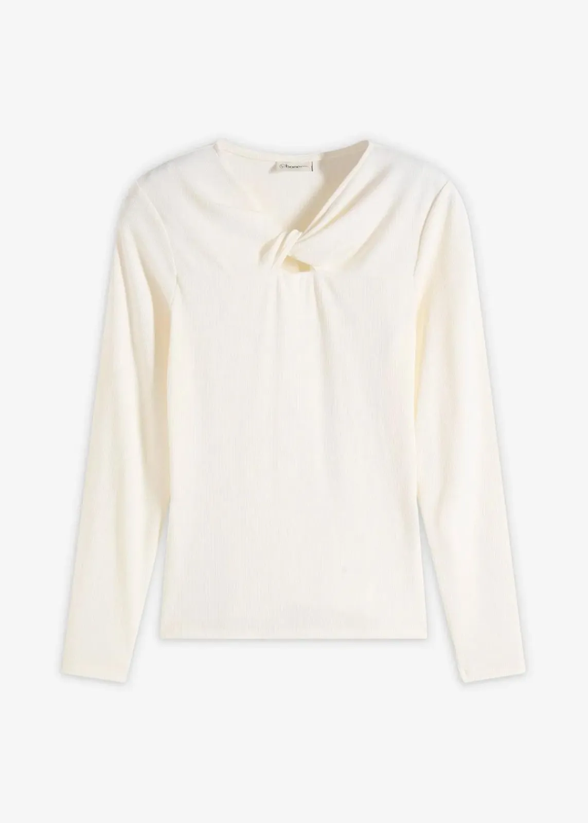bonprix Shirts & Tops^Rippshirt wollweiß