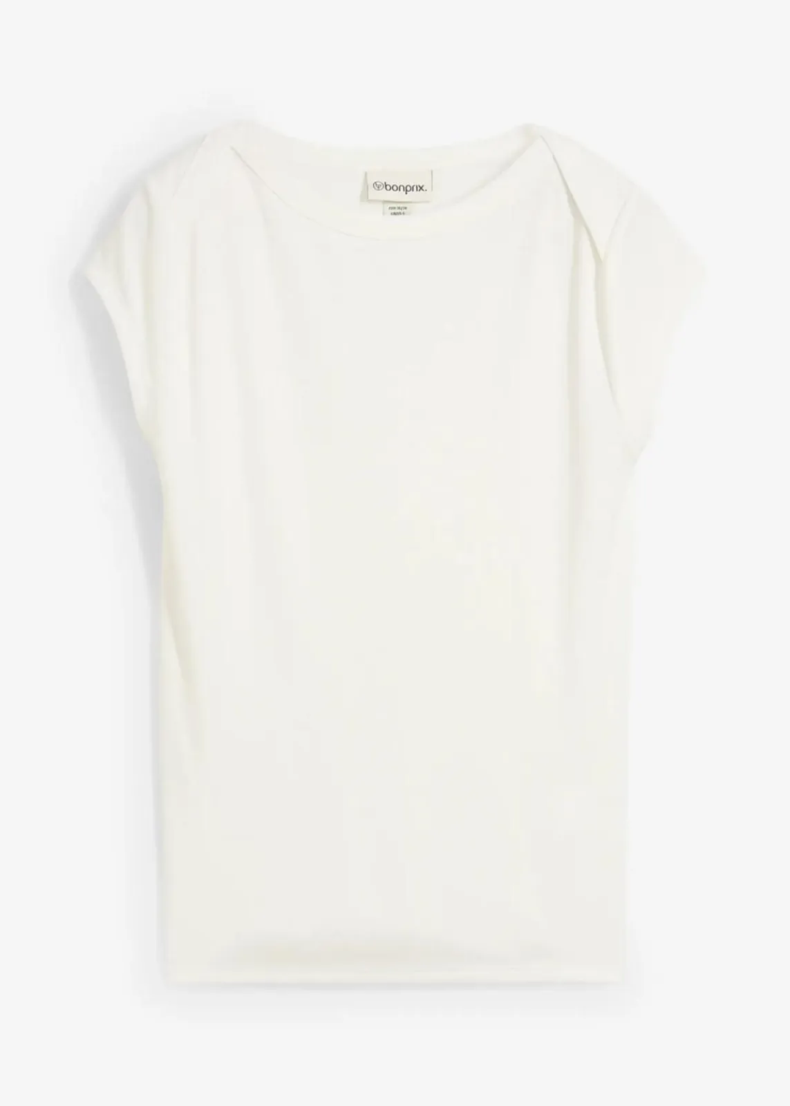 bonprix Shirts & Tops^Ripp-Top aus softem Modal-Mix wollweiß