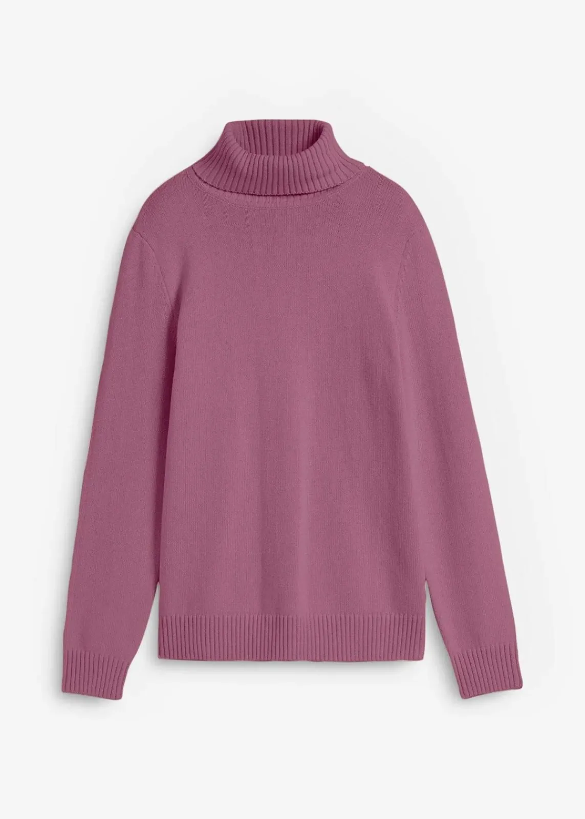 bonprix Bekleidung·Umstandsmode|Strickmode^Rollkragenpullover mattbeere
