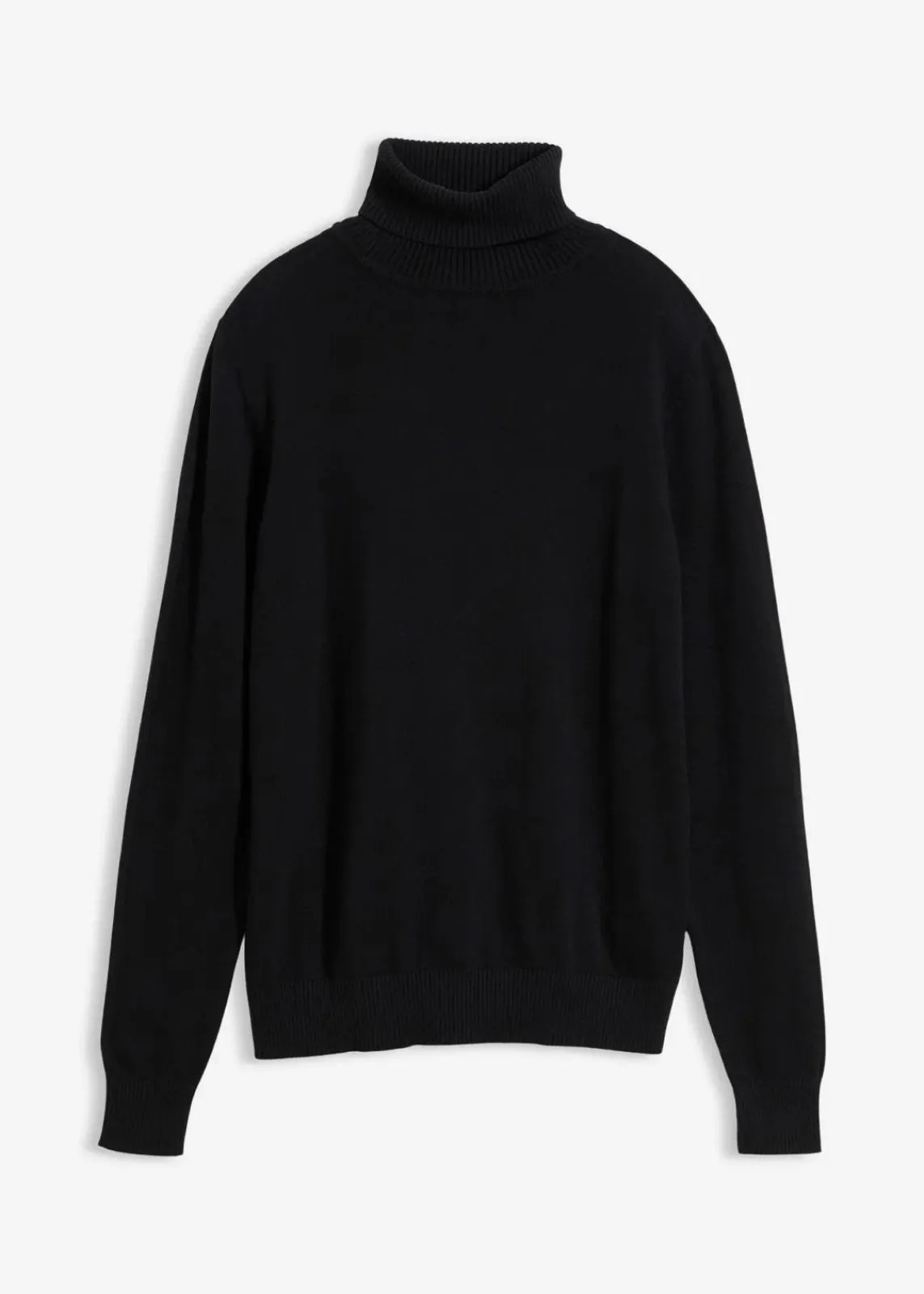 bonprix Bekleidung·Umstandsmode|Strickmode^Rollkragenpullover schwarz