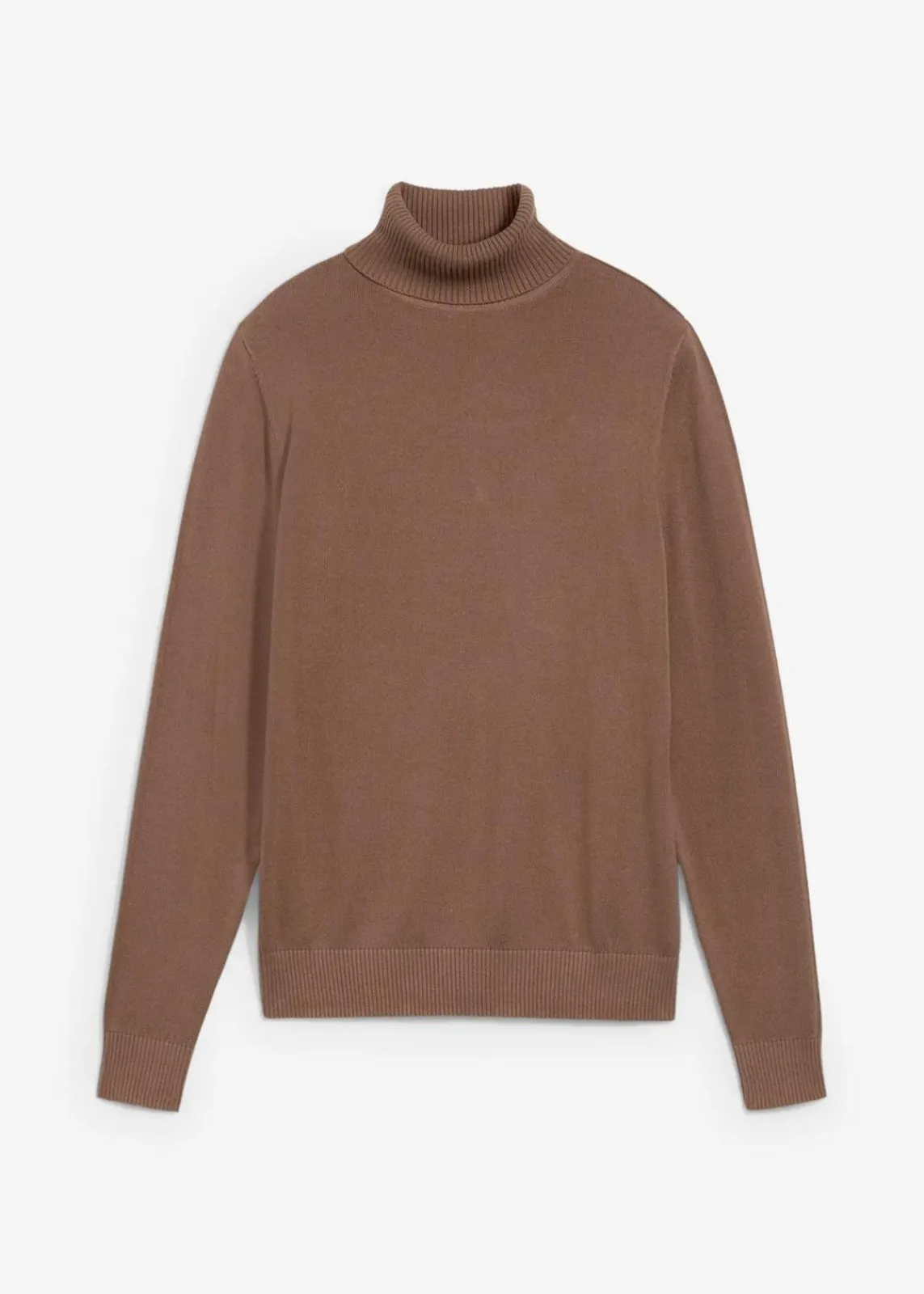 bonprix Bekleidung·Umstandsmode|Strickmode^Rollkragenpullover lehmbraun