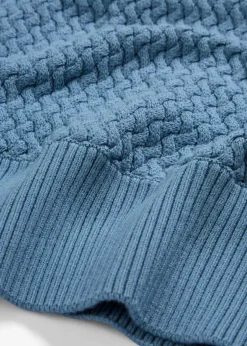 bonprix Bekleidung·Umstandsmode|Bekleidung·Jeans^Rollkragenpullover mit Merinowolle wellenblau