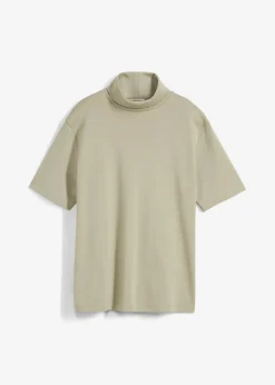 bonprix Shirts & Tops^Rollkragenshirt aus reiner Bio-Baumwolle seegras