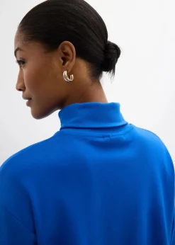 bonprix Shirts & Tops^Rollkragenshirt aus reiner Bio-Baumwolle arktikblau