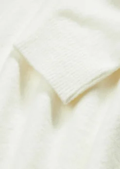 bonprix Bekleidung·Umstandsmode|Bekleidung·Jeans^Rundhalspullover mit überschnittener Schulter wollweiß