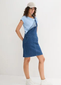 bonprix Shirts & Tops|Basics^Rundhals-Shirt (5er-Pack) hellkoralle + hummer + hellblau + azurblau + weiß