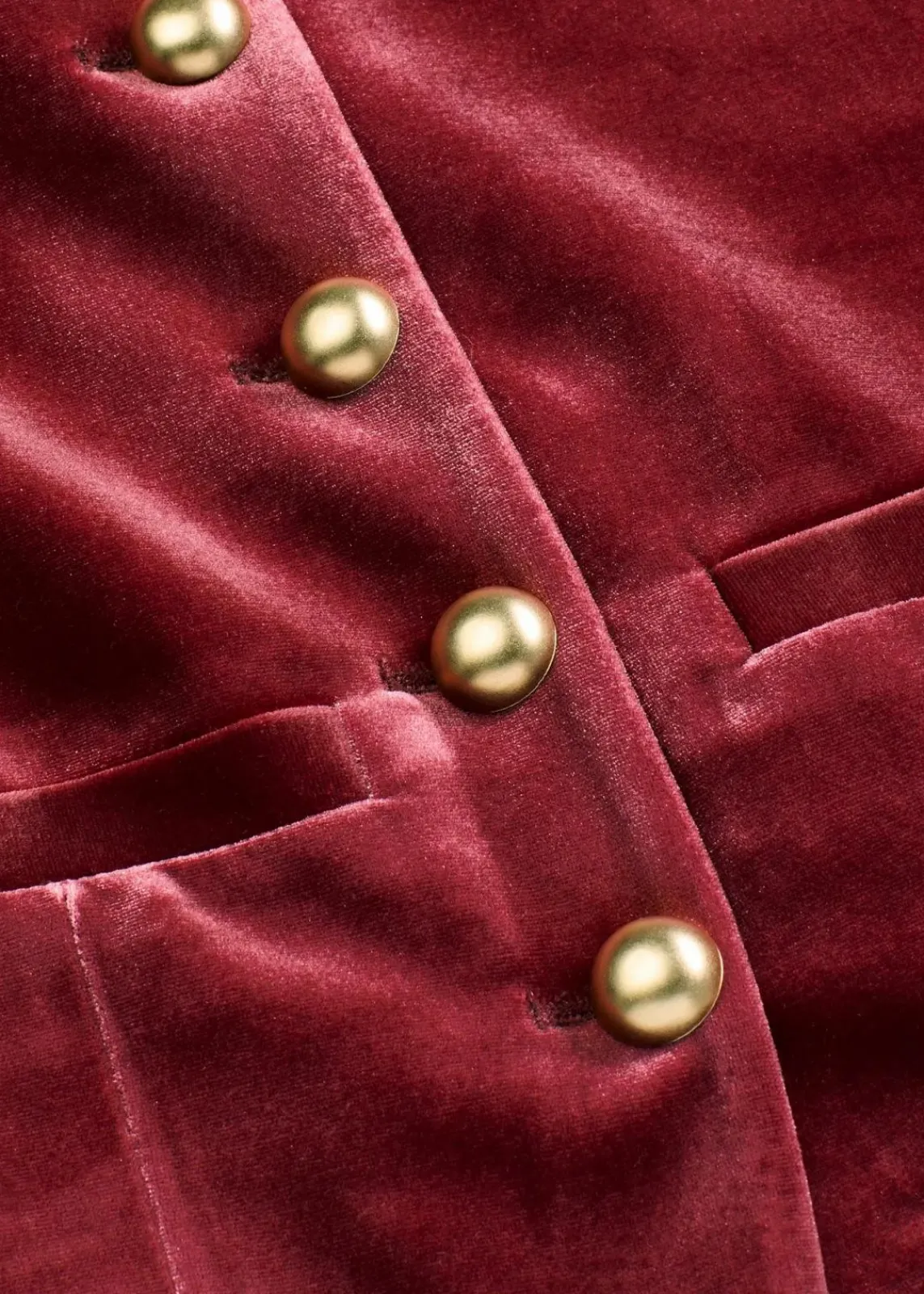 bonprix Bekleidung·Hosen|Jacken & Mäntel^Samtjacke rubinrot