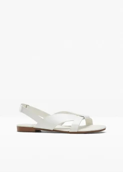 bonprix Sommerschuhe|Schuhe & Accessoires In Spezialgrößen·Schuhe In Übergröße^Sandalen weiß
