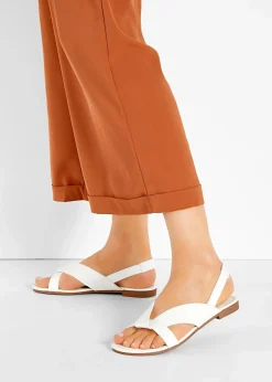 bonprix Sommerschuhe|Schuhe & Accessoires In Spezialgrößen·Schuhe In Übergröße^Sandalen weiß
