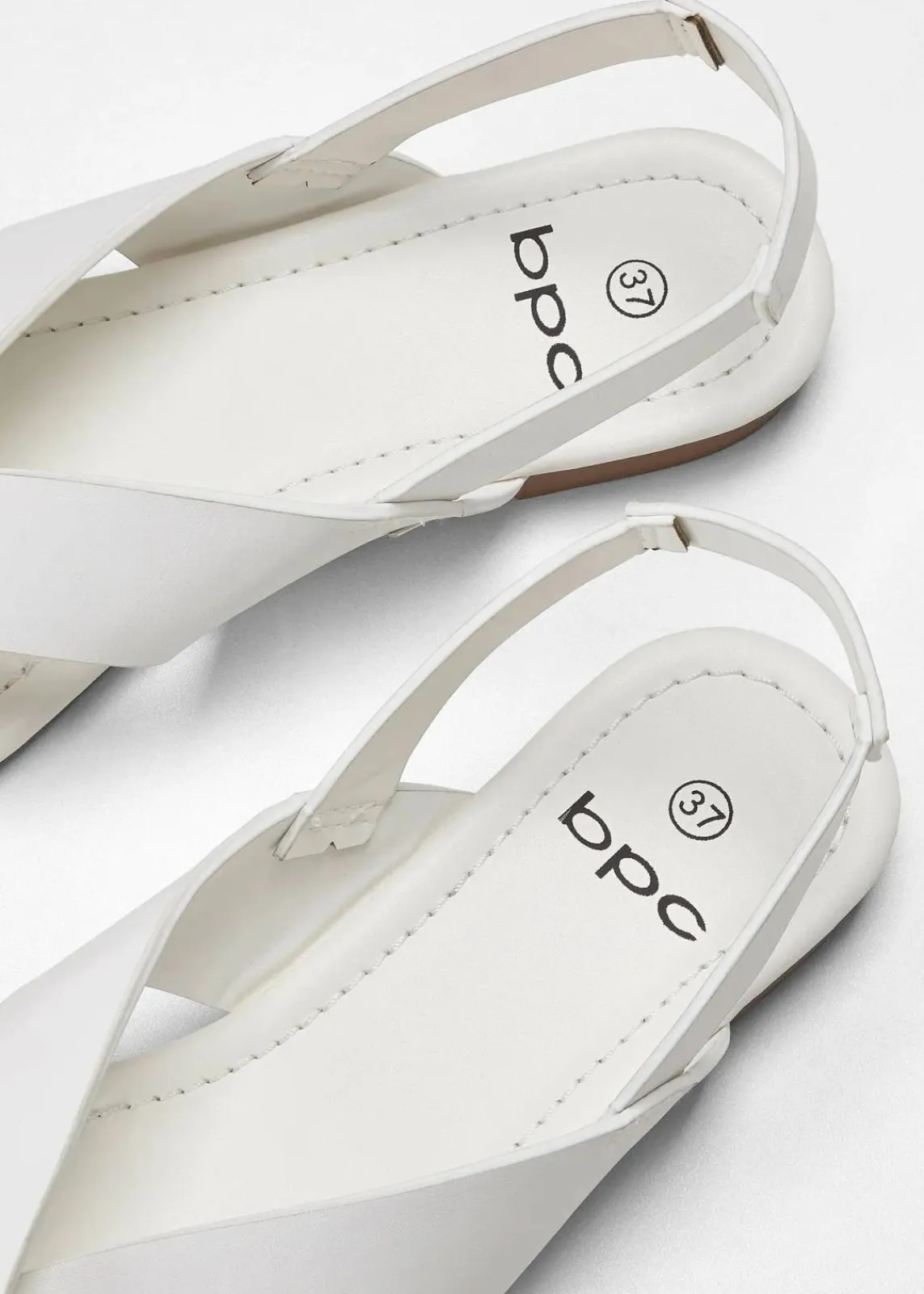 bonprix Sommerschuhe|Schuhe & Accessoires In Spezialgrößen·Schuhe In Übergröße^Sandalen weiß