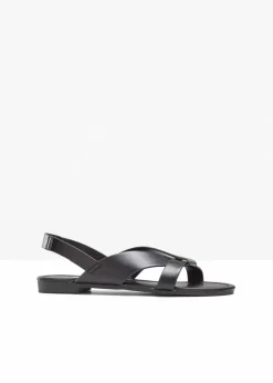 bonprix Schuhe & Accessoires In Spezialgrößen·Schuhe In Übergröße|Sommerschuhe^Sandalen schwarz