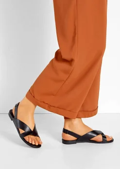 bonprix Schuhe & Accessoires In Spezialgrößen·Schuhe In Übergröße|Sommerschuhe^Sandalen schwarz