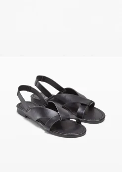 bonprix Schuhe & Accessoires In Spezialgrößen·Schuhe In Übergröße|Sommerschuhe^Sandalen schwarz
