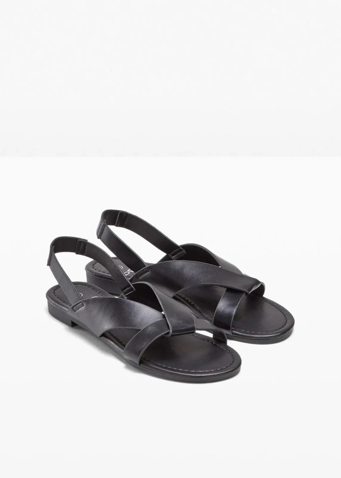 bonprix Schuhe & Accessoires In Spezialgrößen·Schuhe In Übergröße|Sommerschuhe^Sandalen schwarz