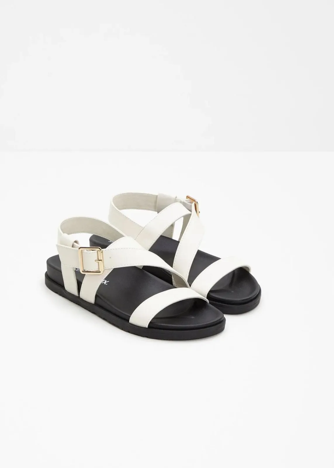 bonprix Strandmode|Sommerschuhe^Sandalen cremeweiß